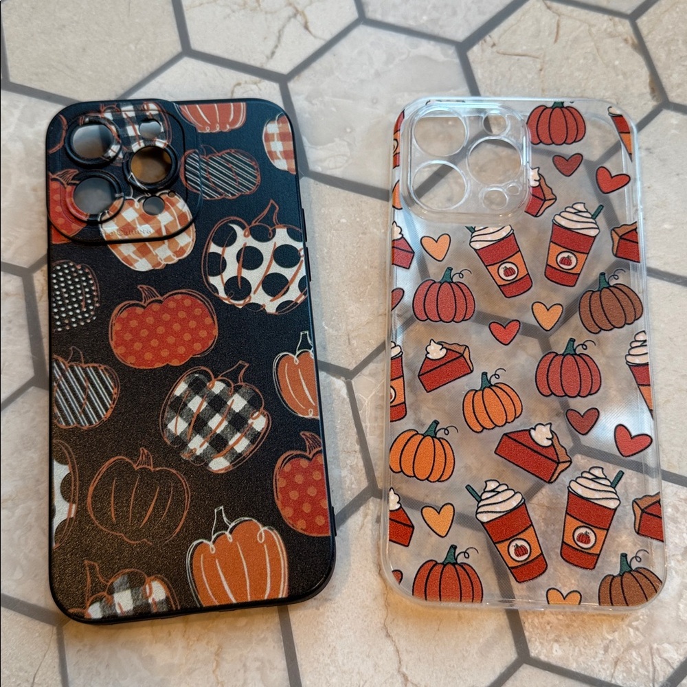 Fall 🍁 IPhone 📱 14 Pro Max Cases, set of 2